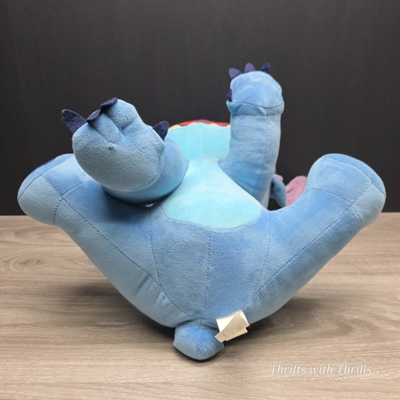 Disney 20" Lilo & Stitch  Plush - Bending Ears - Stitch With Hand Out By Gemmy - Picture 9 of 16